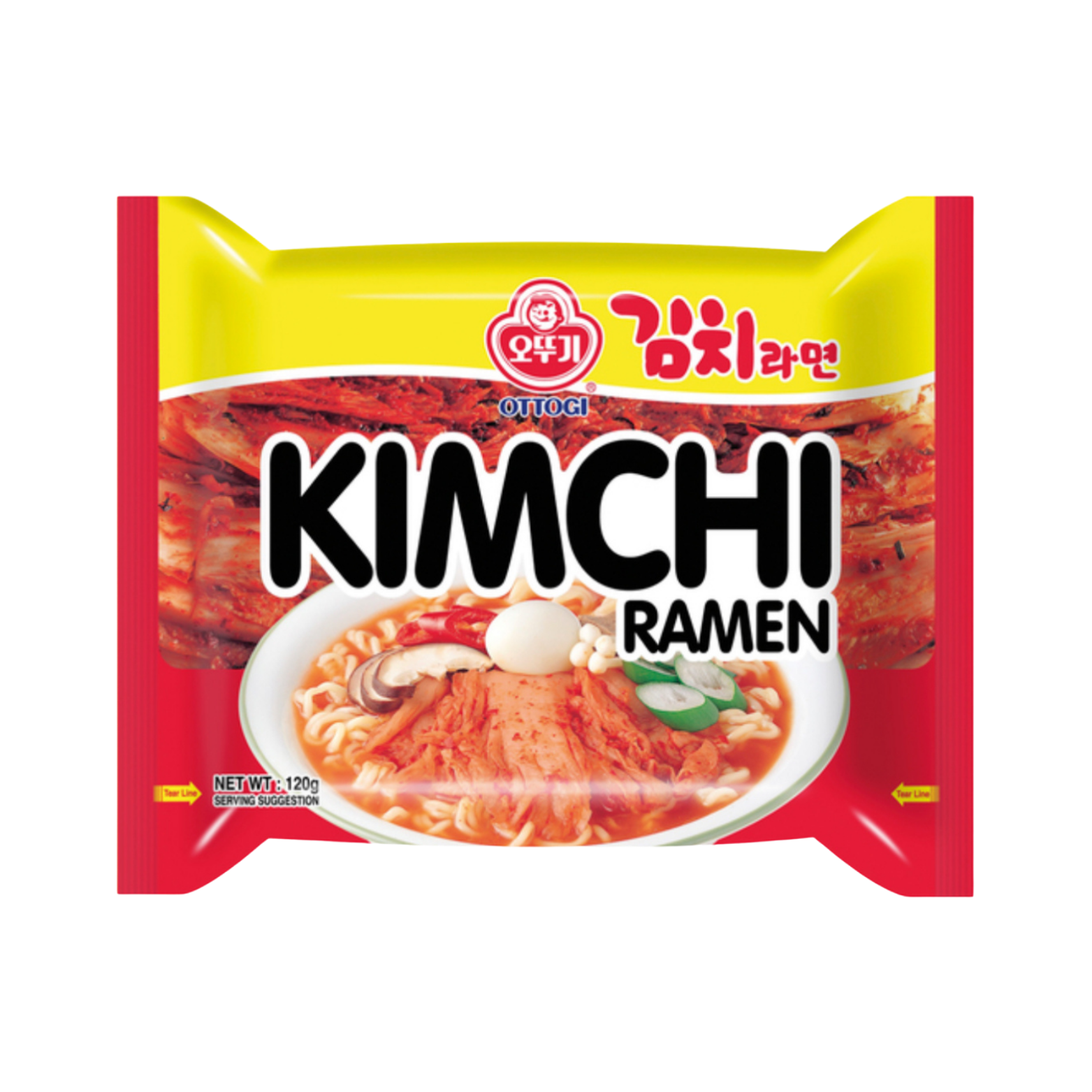 Ottogi Ramen Kimchi  - 120g