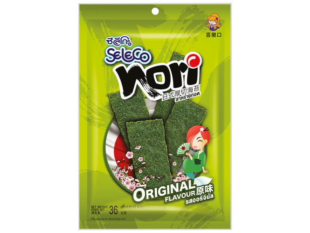 Seleco Nori Original Flavour Snack (Knusprig gewürzt) 36 g