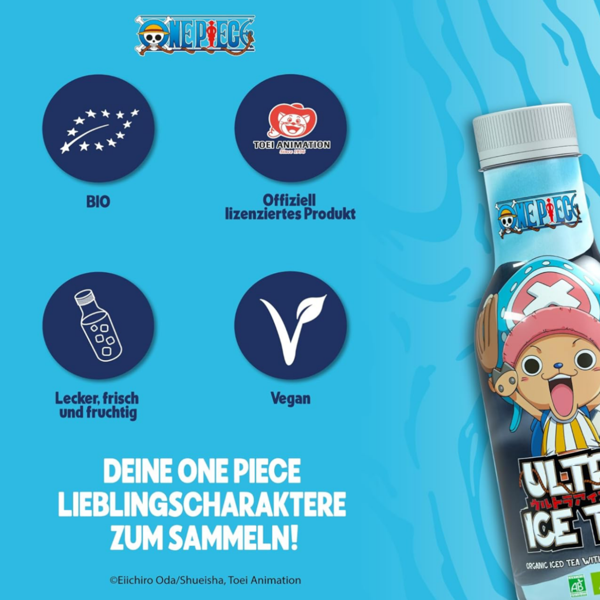 Ultra Ice Tea Rote Früchte One Piece - 500ml