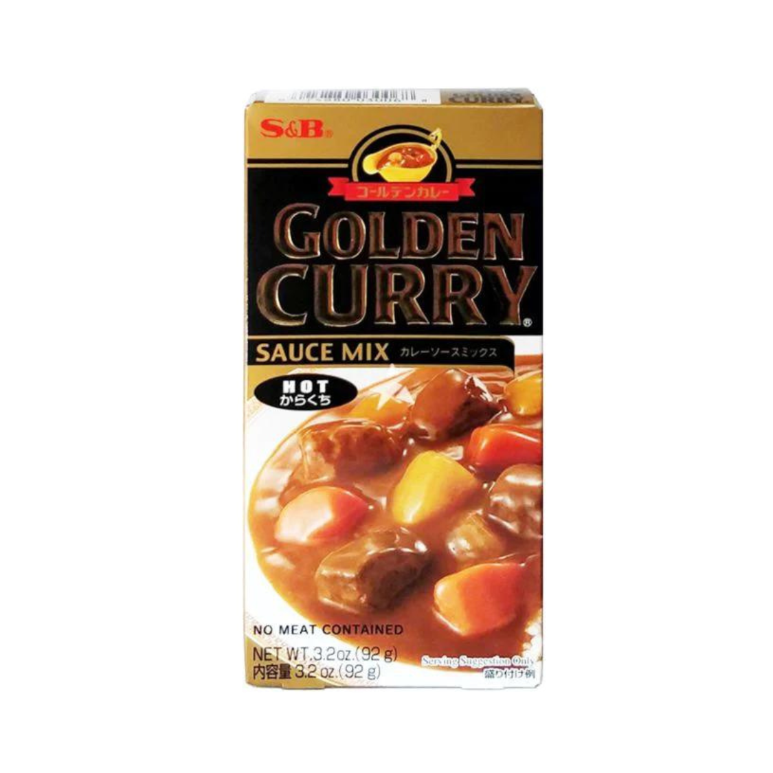 Golden Curry Sauce Mix Hot