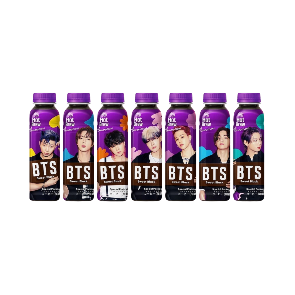 Hot Brew Americano Gesüsst BTS Edition -  350ml