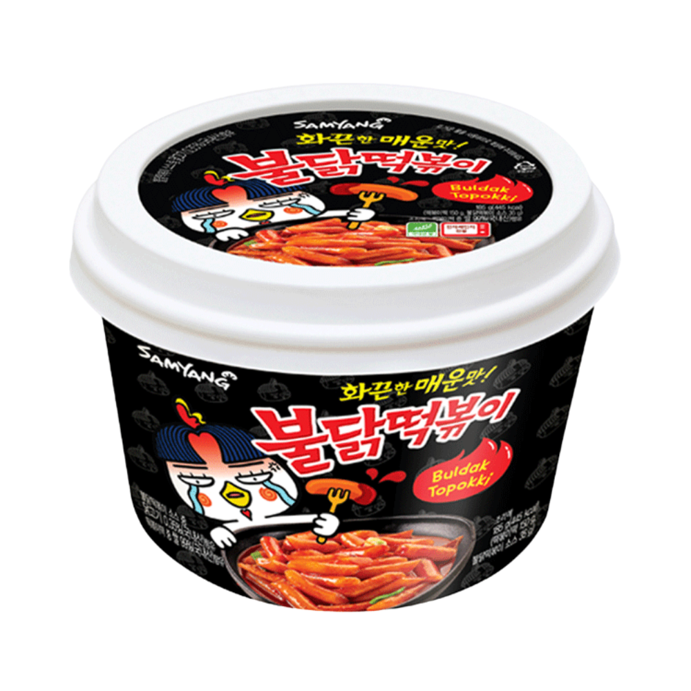 Samyang Buldak Hot Chicken Topokki (Reiskuchen) - 185g