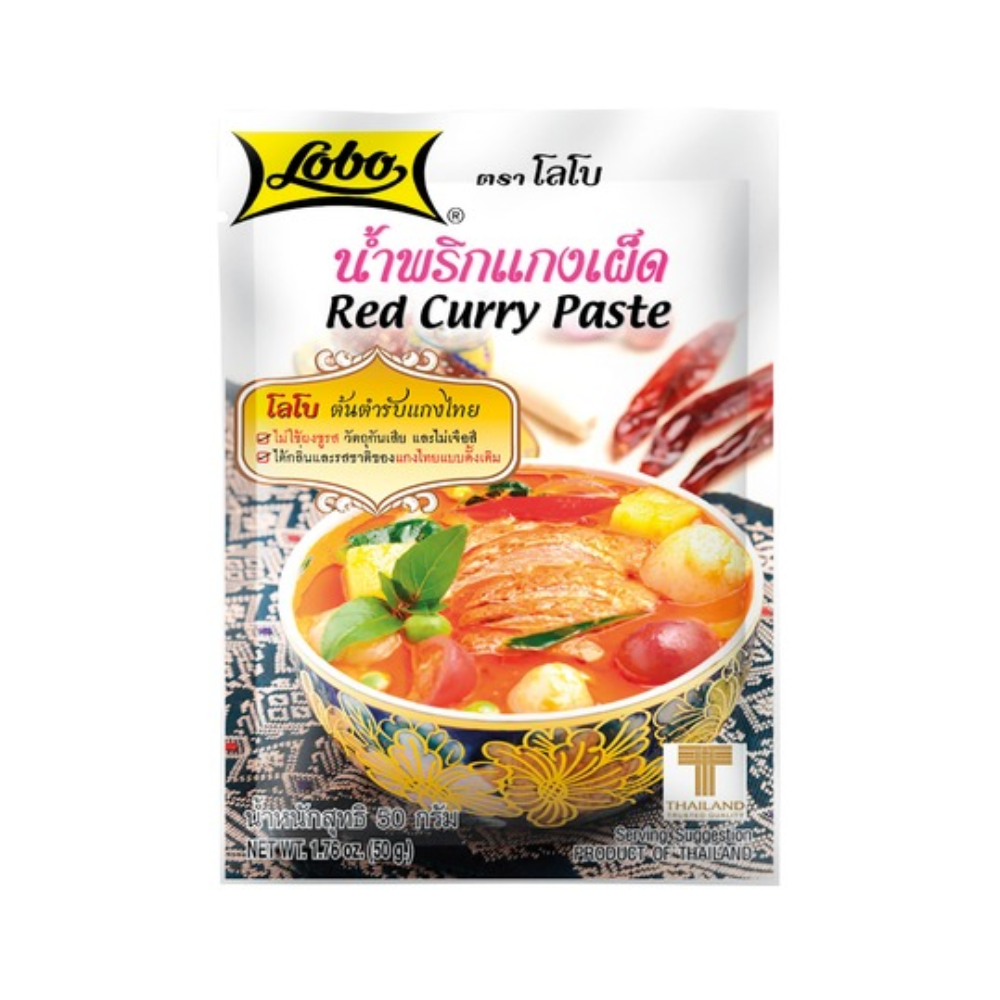 Lobo Rote Curry Würzpaste - 50g