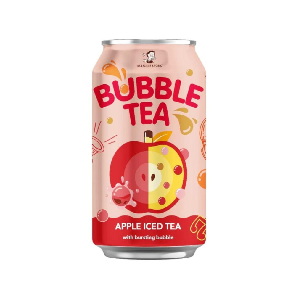 Madam Hong Bubble Tea Popping Boba Apfel - 320ml