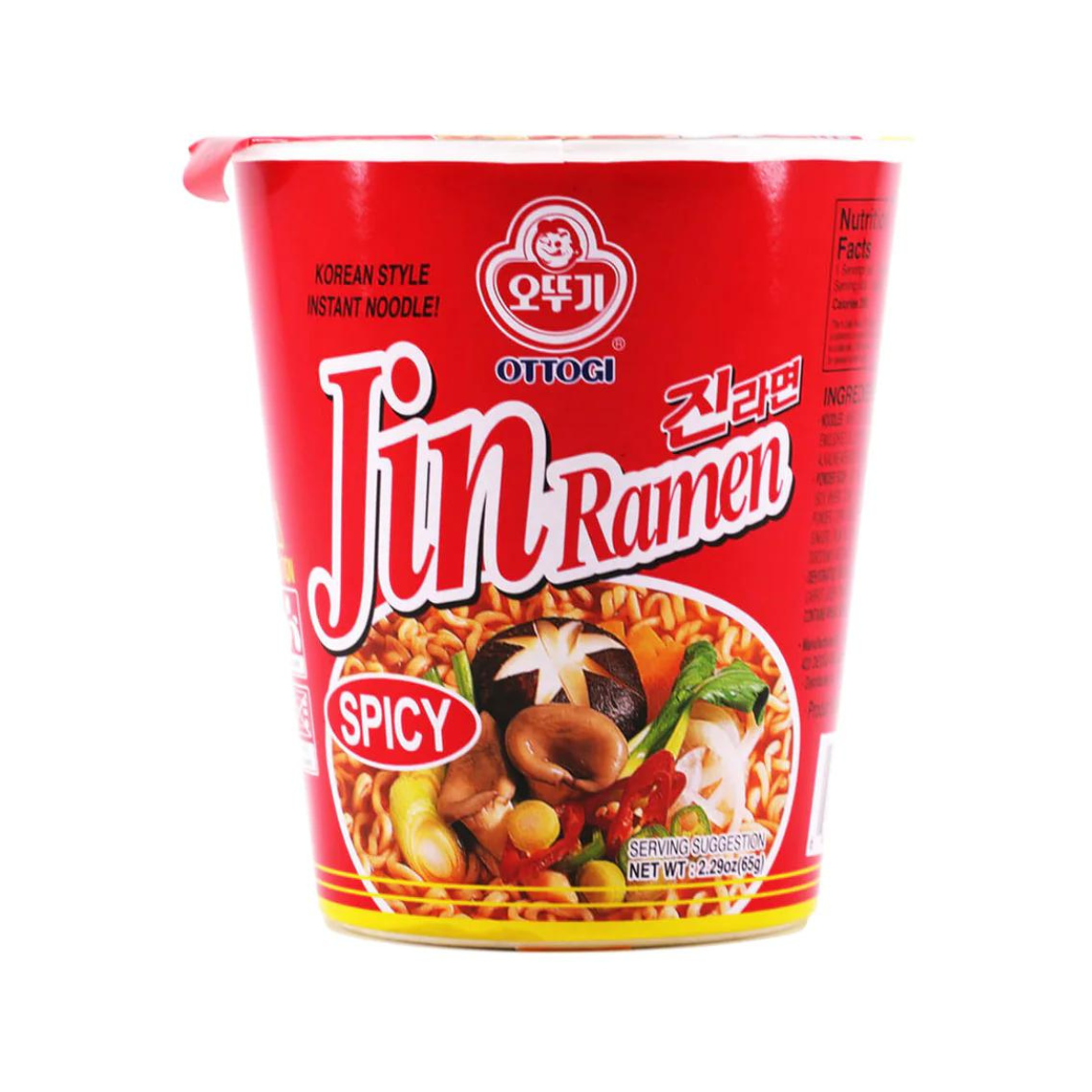 Ottogi Jin Ramen Scharf Cup - 65g