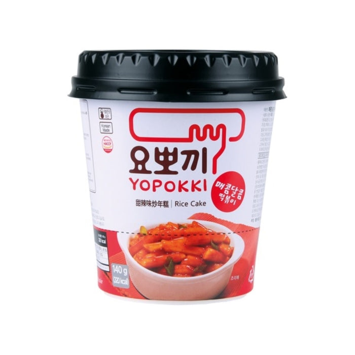 Young Poong Yopokki Süß-Scharfe Topokki (Reiskuchen) Cup - 120g