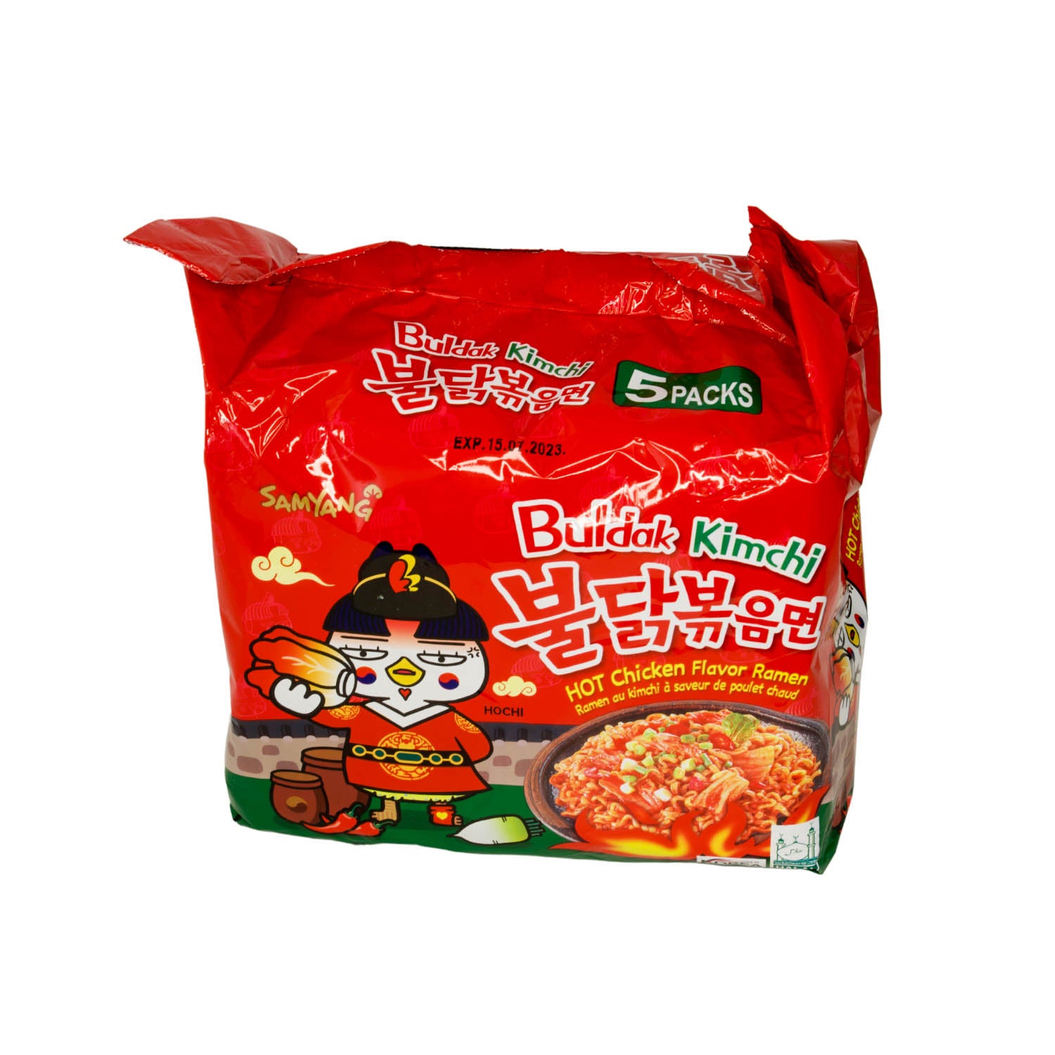 Samyang Buldak Hot Chicken Flavour Ramen Kimchi Multipack - 675g